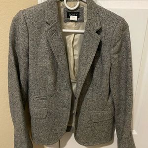 J.crew tweed blazer